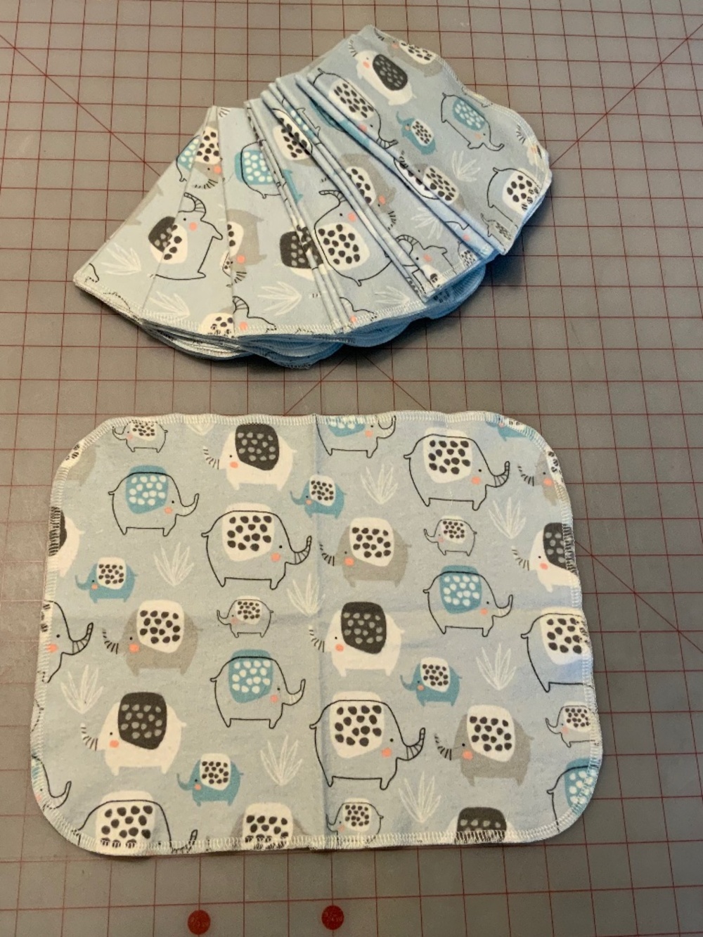 Eco-friendly Cloth “Paper” reusable paper towels. Size ~11” x 14”